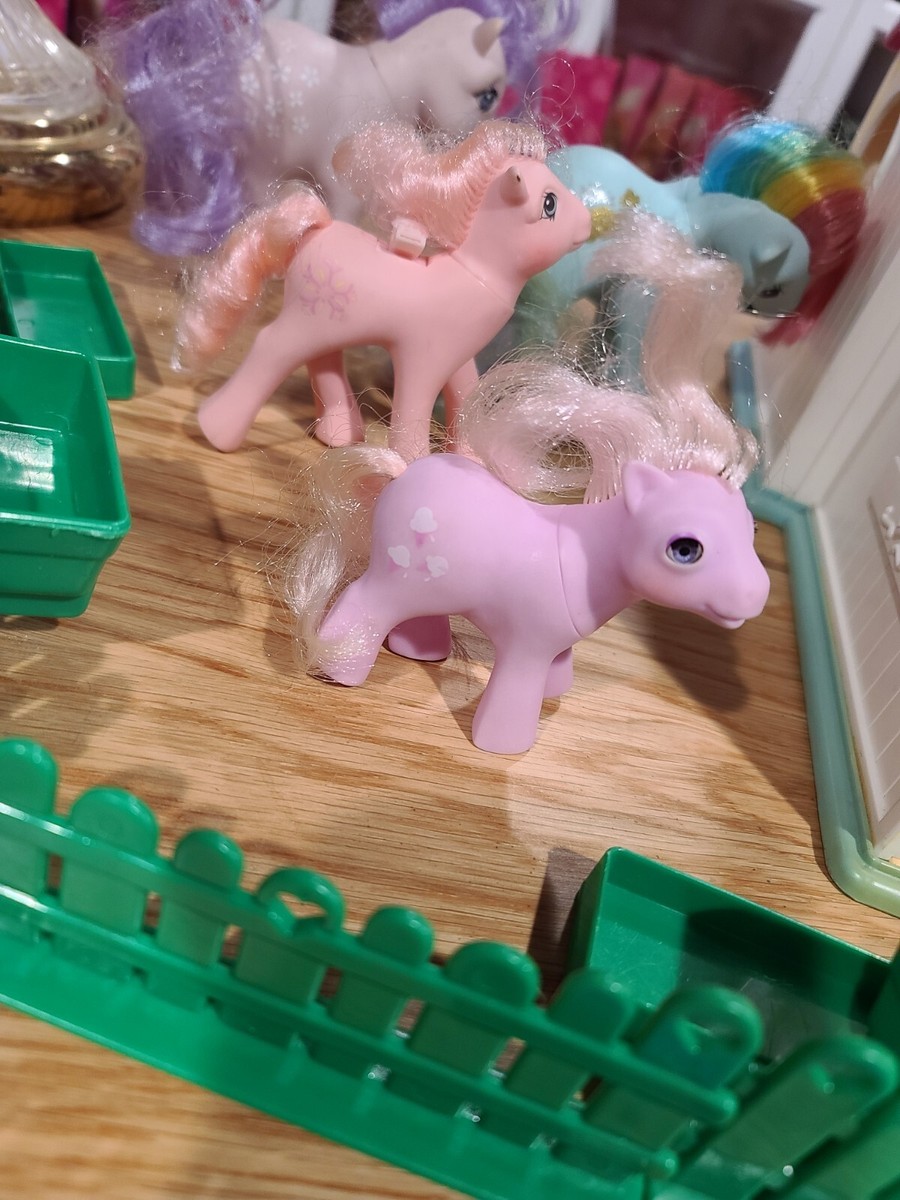 NEW! VINTAGE MY LITTLE PONY HOUSE SET, HORSES & ACCESSORIES! | eBay