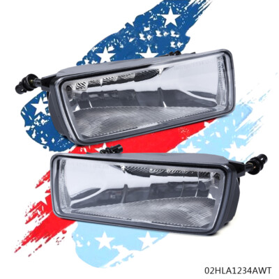 Pair Fog Light Lamp Replacement Fit for 06-10 Ford Explorer 08-10 Sport Trac