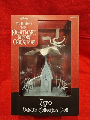 Zero Deluxe Collector Doll Nightmare Before Christmas Disney Tim Burton Diamond