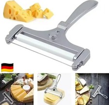 Edelstahl Käseschneider Käseschaber🧀Butter Hobel Käsescheiben Einstellbar Dicke
