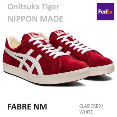 Onitsuka Tiger FABRE NM NIPPON MADE 1183A915 BLACK RED NAVY | eBay