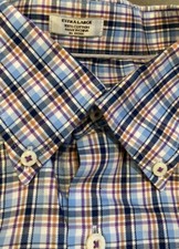 Peter Millar Crown - Buttondown Shirt - Plaid - XL
