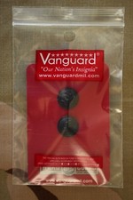 USMC MARINE CORPS BLACK BUTTON SET FOR ENLISTED OR OFFICER COMBINATION CAP STRAP