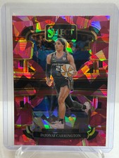 2024 DiJonai Carrington Panini Select Concourse Pink Cracked Ice