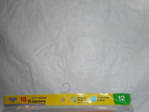 Hanes Girl's 14+4 Pack Tagless Multicolor Hipster Underwear SIZE 12 - Picture 5 of 10