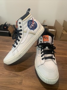 nasa vans white high top