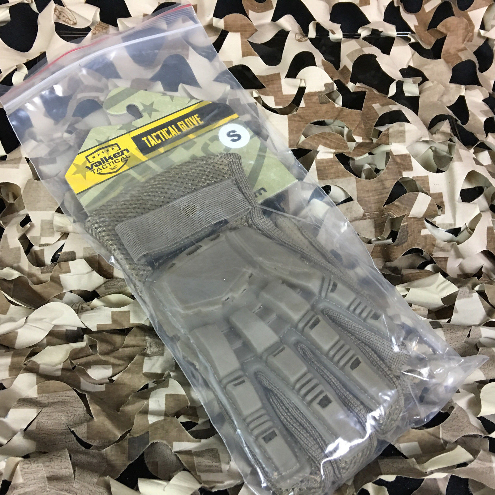 NEW Valken V-Tac Full Finger Paintball Airsoft Gloves - Tan - X-Large