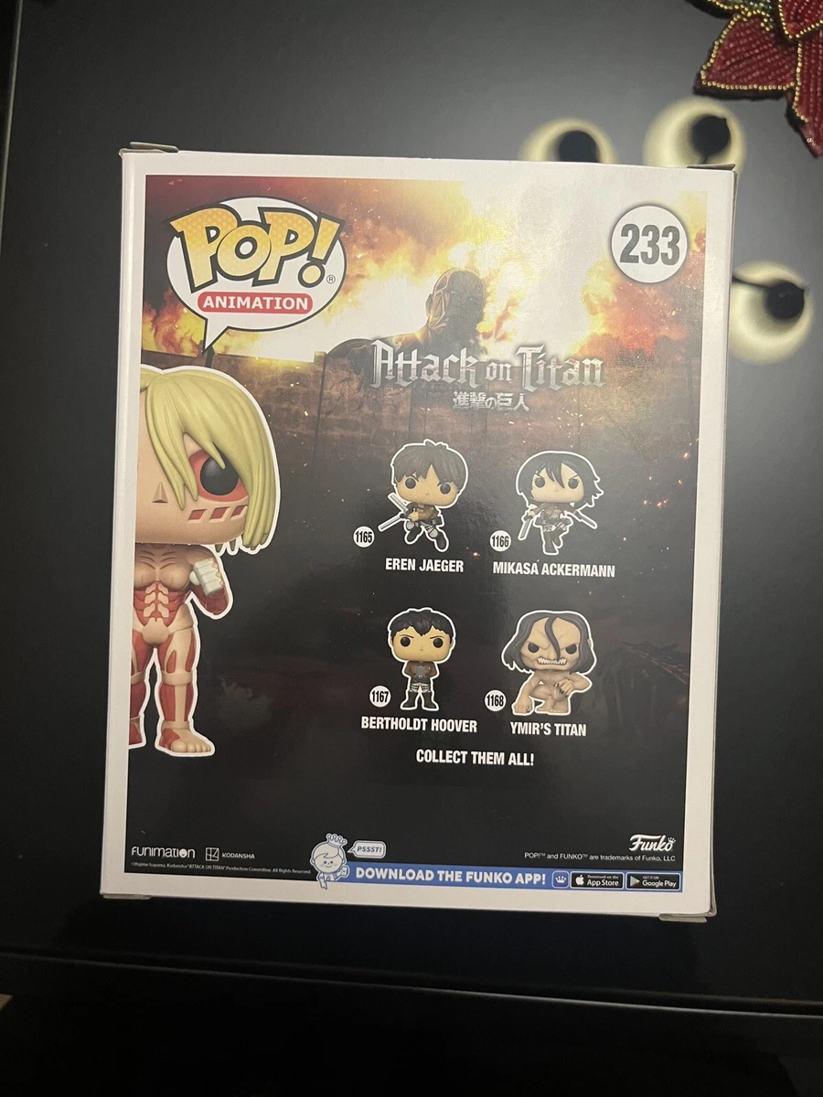 Funko Pop Female Titan: Attack on Titan (Shingeki no Kyojin) #233