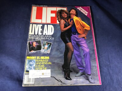 P3-77 LIFE MAGAZINE - SEPTEMBER 1985 - LIVE AID