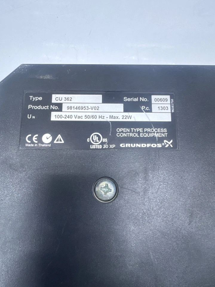 GRUNDFOS CU 362 98146953-V02 Offen Typ Prozessor Kontrolle Einheit - Bild 4 von 4