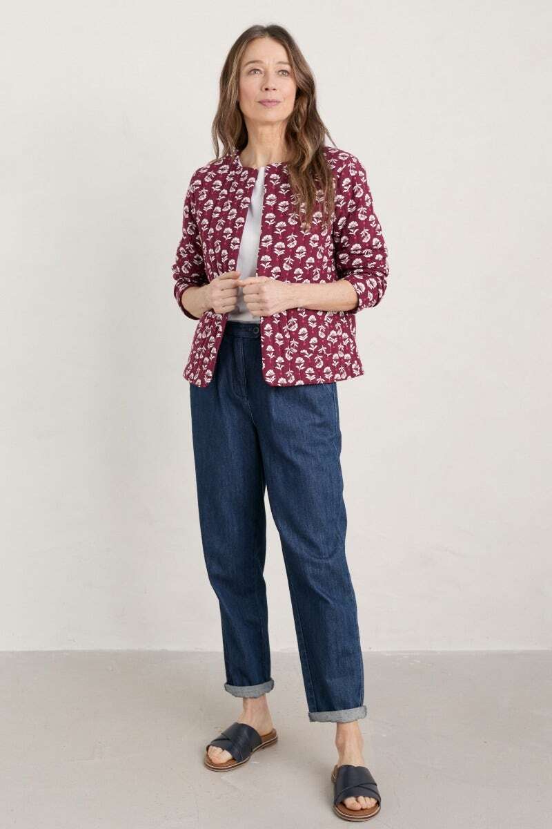 Seasalt Women's Jacket pink Samson Hill Quilted Jacket Regular