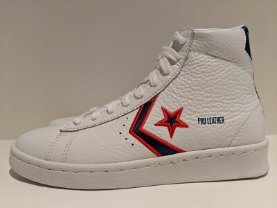 Converse NBA Fort Wayne Pistons Breaking Down Barriers Pro Leather Sz 5  167058C | eBay