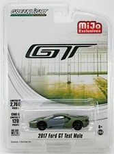 Greenlight 1:64 MiJo Exclusives 2017 Ford GT Test Mule Diecast Car Green 51143