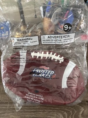 KELLOGG'S FROSTED FLAKES Cereal 2024 PROMO FOOTBALL~ Brand New/Unused In Package