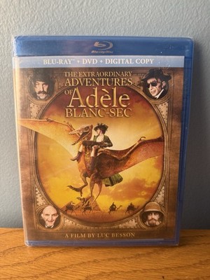 The Extraordinary Adventures of Adele Blanc-Sec Blu-Ray 2010 NEW Sealed