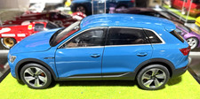 Norev 1:18 Audi E-Tron Antigua Blue Dealer Edition Diecast Car **