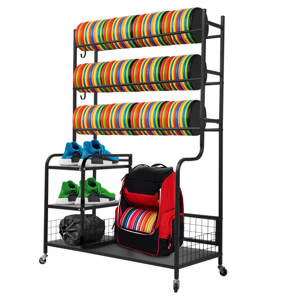 Disc Golf Rack Storage  Discs Shelf Disc Station Sport Equipement Organiz - Image 3 of 4