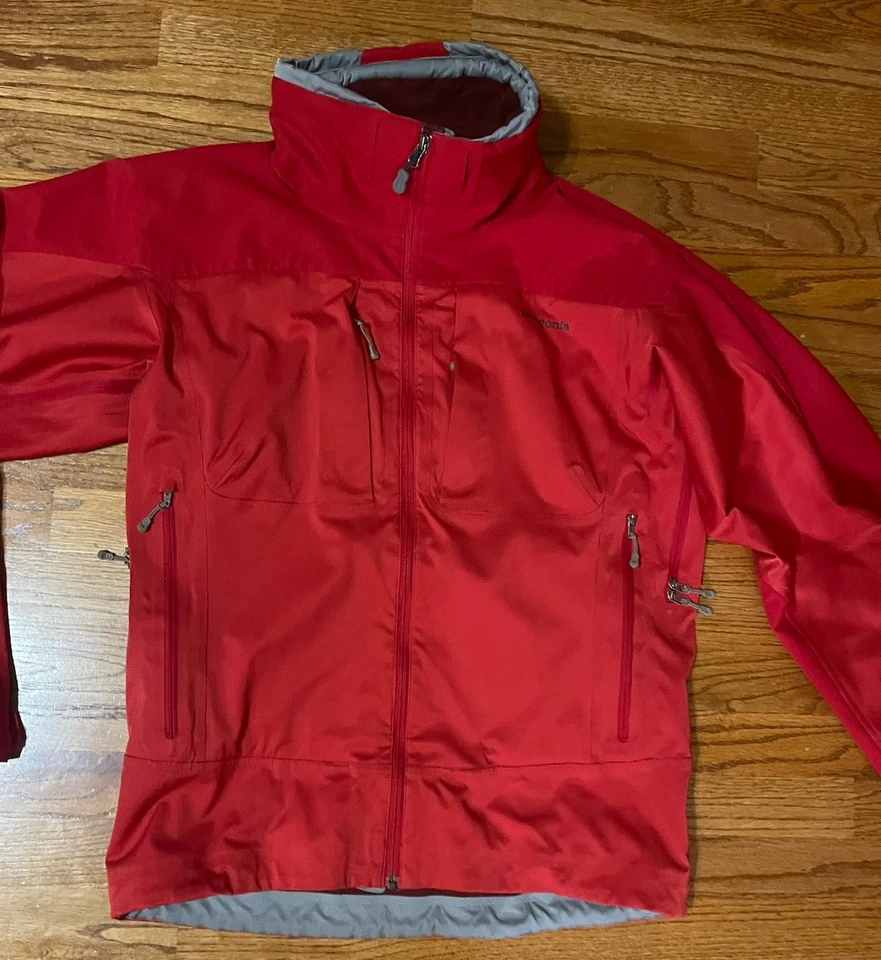 PATAGONIA SOFTSHELL  Ski Light Smoke Flash Jacket Mens Size M - Image 2 of 4