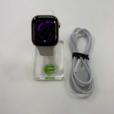 GPS Only Apple Watch Series 11 42MM Rose Gold Aluminum WhiteSport Band MEU04LW/A