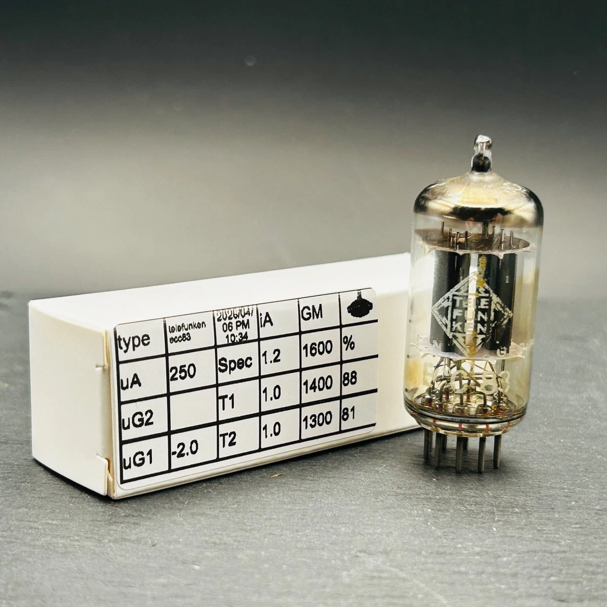 TELEFUNKEN ECC83 Vintage NOS Tubes for sale | eBay