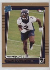 2021 Panini Donruss Rated Rookie Press Proof Bronze Patrick Surtain II #330 0c4