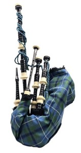 Vintage William Sinclair & Son Leith Scottish Highland Bagpipes J&R Glen Chanter