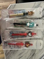 Set Of 4 Beaded Pens