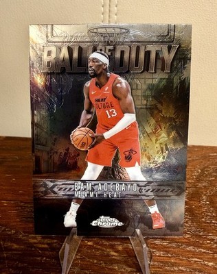 Topps Chrome 25-26 Bam Adebayo Heat Ball Of Duty #BD-15 - NEW