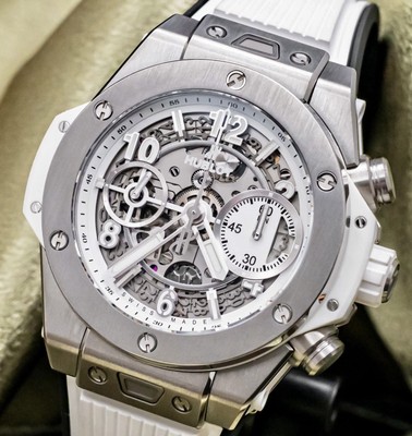 Hublot Big Bang Unico Titanium White 42 mm $21K MSRP Box