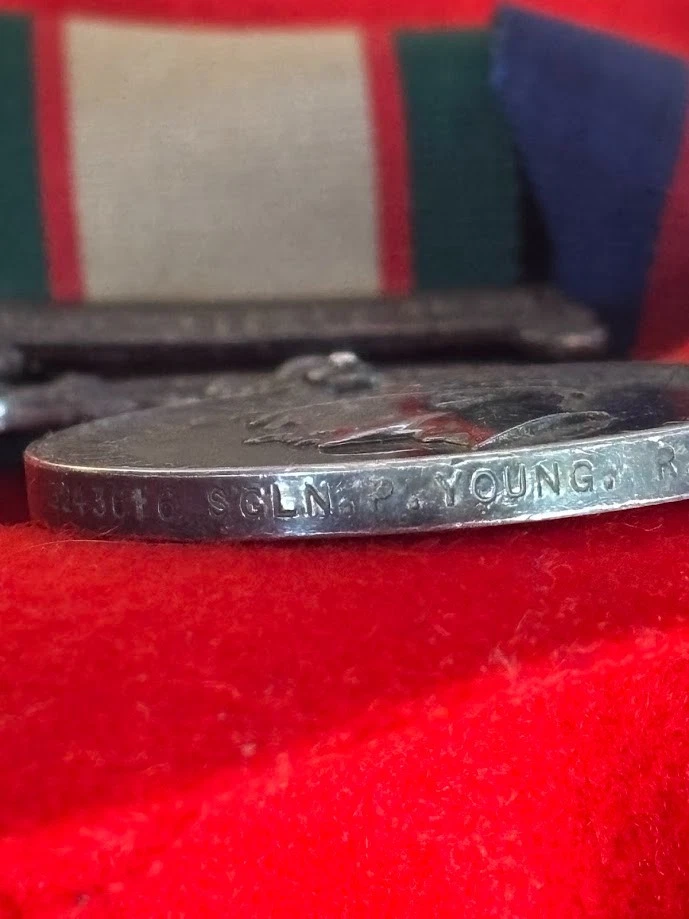 ROYAL SIGNALS medal group with India Medal & 1953 Coronation Medal - Image 3 of 4