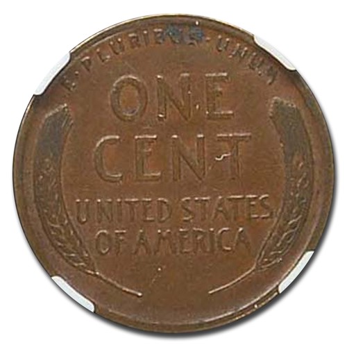 1922 Lincoln Cent AU-50 NGC (No D, Strong Reverse) - Picture 3 of 3