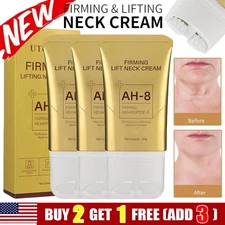 Neck Cream Roller Hexapeptide Moisturizer Skin Firming Tightening Anti-Wrinkle