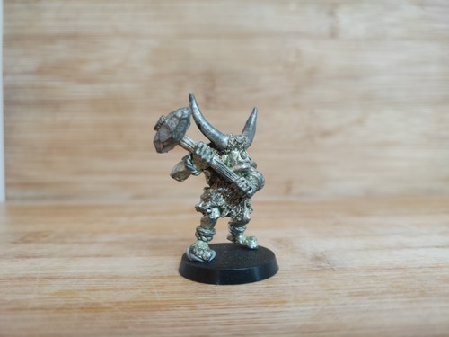 Orcs & Goblins E Savage Orc Big Boss 1 Classic Warhammer Fantasy / Old World - Picture 2 of 10