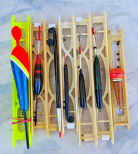 Lot de 7 bas de ligne d’occasion pour pêche au blanc en étang