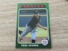 2024 Topps Heritage Paul Skenes Green Border Rookie Card #594