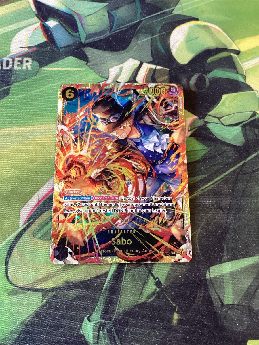 ONE PIECE Card Sabo SEC OP13-120 - Carrying on His Will ENGLISH