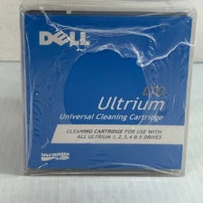 NEW Dell LTO 1, 2, 3, 4, 5 Ultrium Universal Cleaning Cartridge 4 Pack