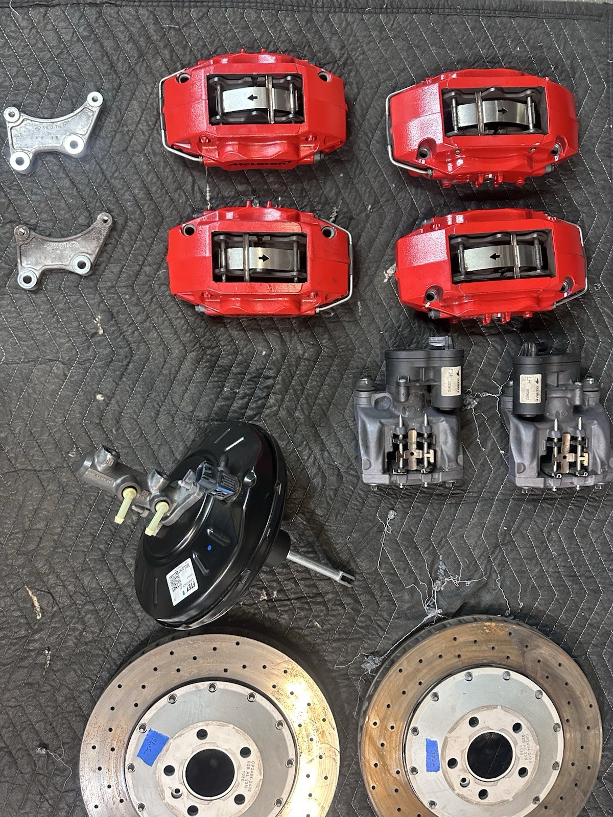 McLaren 570gt Steel Rotor Brake System Kit ( LIKE NEW )