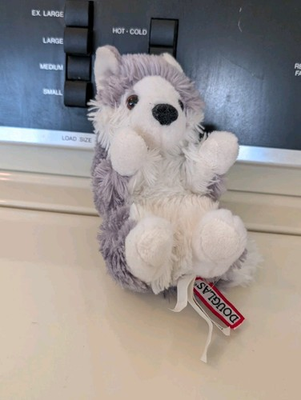#ad Douglas Lil#x27; Baby Husky Dog Plush Stuffed Animal $9.95