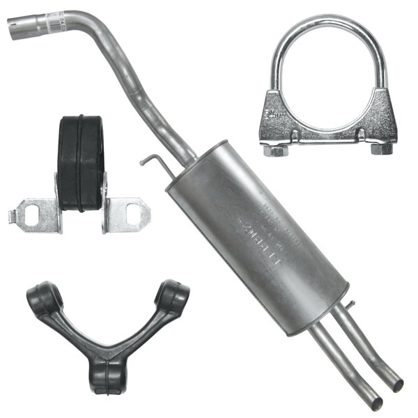 EndschalldäMpfer Auspuff Endtopf Bora1.9 Tdi 2.3 VR5 Kombi Variant Stufenheck-image