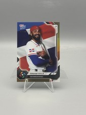 2026 Topps Now Fernando Tatis Jr. Team Dominican Republic Gold 02/50
