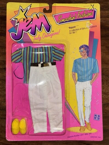 Vintage Rio Doll Fashion By Hasbro For Jem And The Holograms Rappin’  NRFP MIP