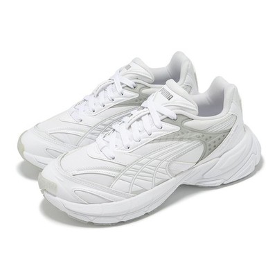 Puma Velophasis Jelly Glitter Wns White Silver Women Casual Shoes 397297-01