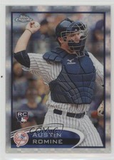 2012 Topps Chrome X-Fractor Austin Romine #156 x9h
