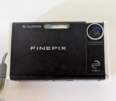 Fujifilm Finepix Z1 Digital Camera Black 5.1 Mega Not Tested | eBay