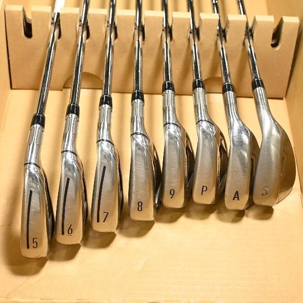 TaylorMade M3 Iron Set 5-Pw,Aw,Sw 8pc Flex Stiff N.S.PRO 930GH