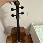 4/4 Cello, Brown Varnish Finish, 4-String, Ebony Pegs, made from OC violin store — photo 5