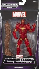 Marvel Legends Series Iron Man Groot Build A Figure