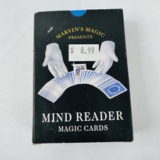 Marvin's Magic Mind Reader Magic Card Deck SEALED