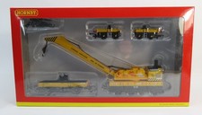 OO Gauge Hornby R6897 BR 75T Breakdown Crane Wagon Set ARDC 96200